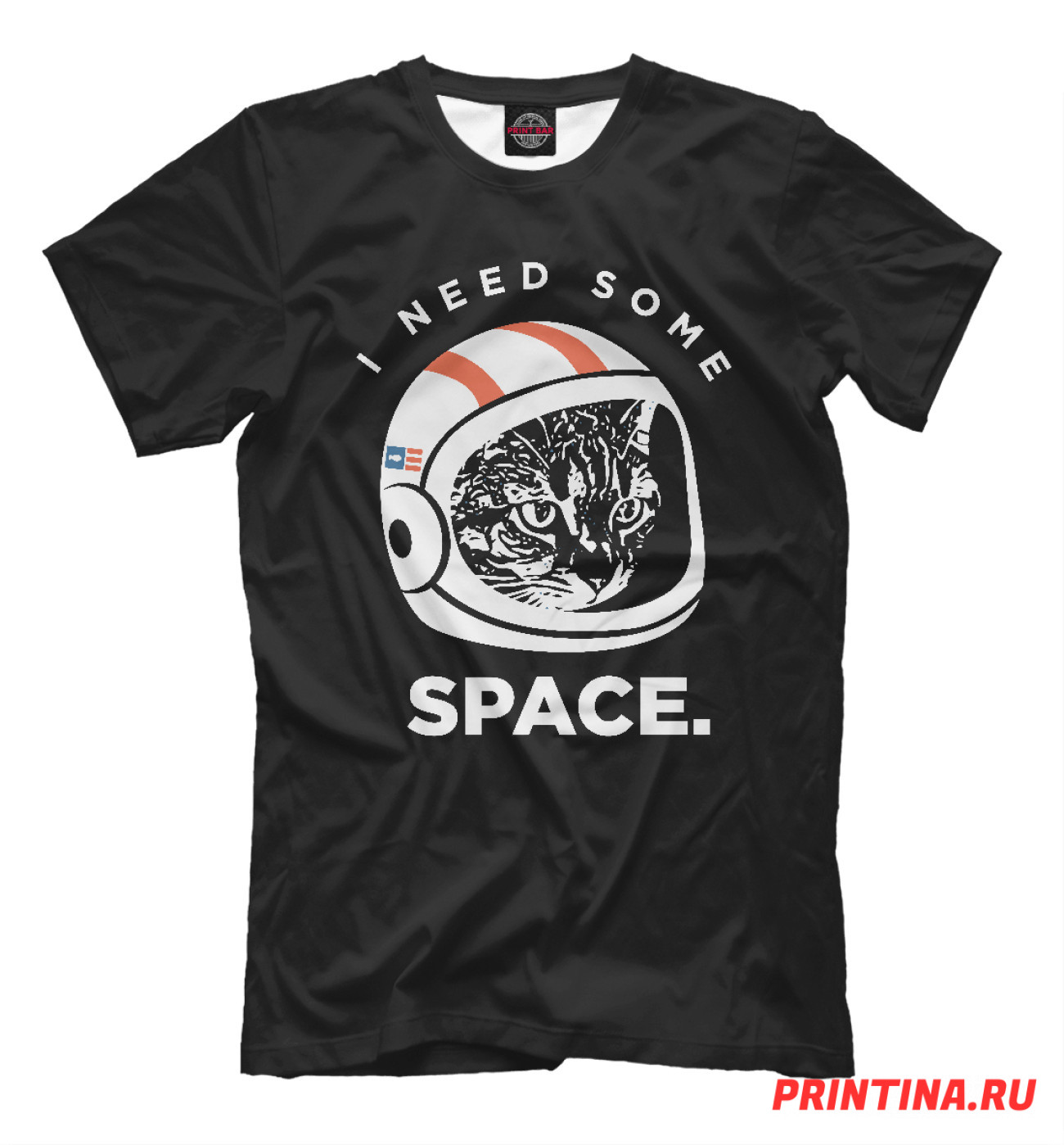 Мужская Футболка Need Some Space, артикул: CIS-442391-fut-2